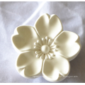 Flower Shaped Scented Hanging Ceramic Aroma Essential Oil Diffuser Stone Car Vent Clip Air Freshener